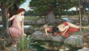 Técnicas más populares para pintar cuadros a mano. 5 Técnicas populares para pintar cuadros. Ejemplo de un cuadro figurativo de 1667 pintado por Johannes Verner, con una pareja contemplando un charco de agua.