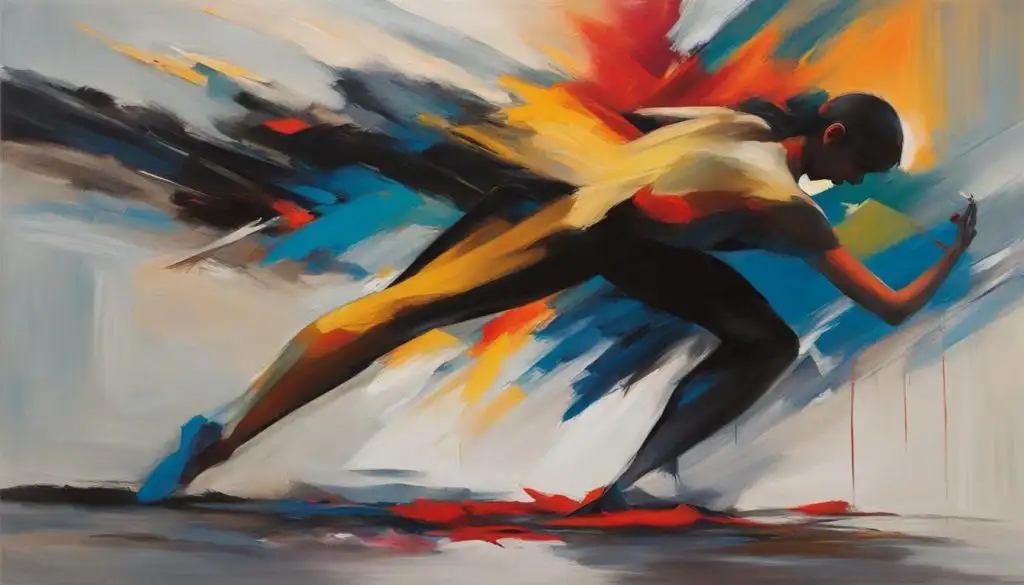 #1: Cómo empezar a pintar desde cero. 3 Aprender a pintar: Ejemplo de un cuadro con una imagen principal.