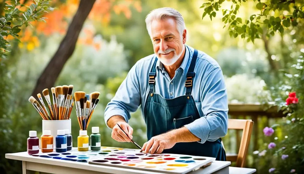 La pintura ayuda a mejorar tu salud mental. 