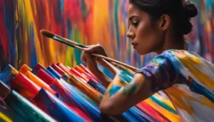 Descubre cómo pintar cuadros fácilmente con acrílicos.